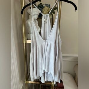 Urban Outfitters Cream Tank Top